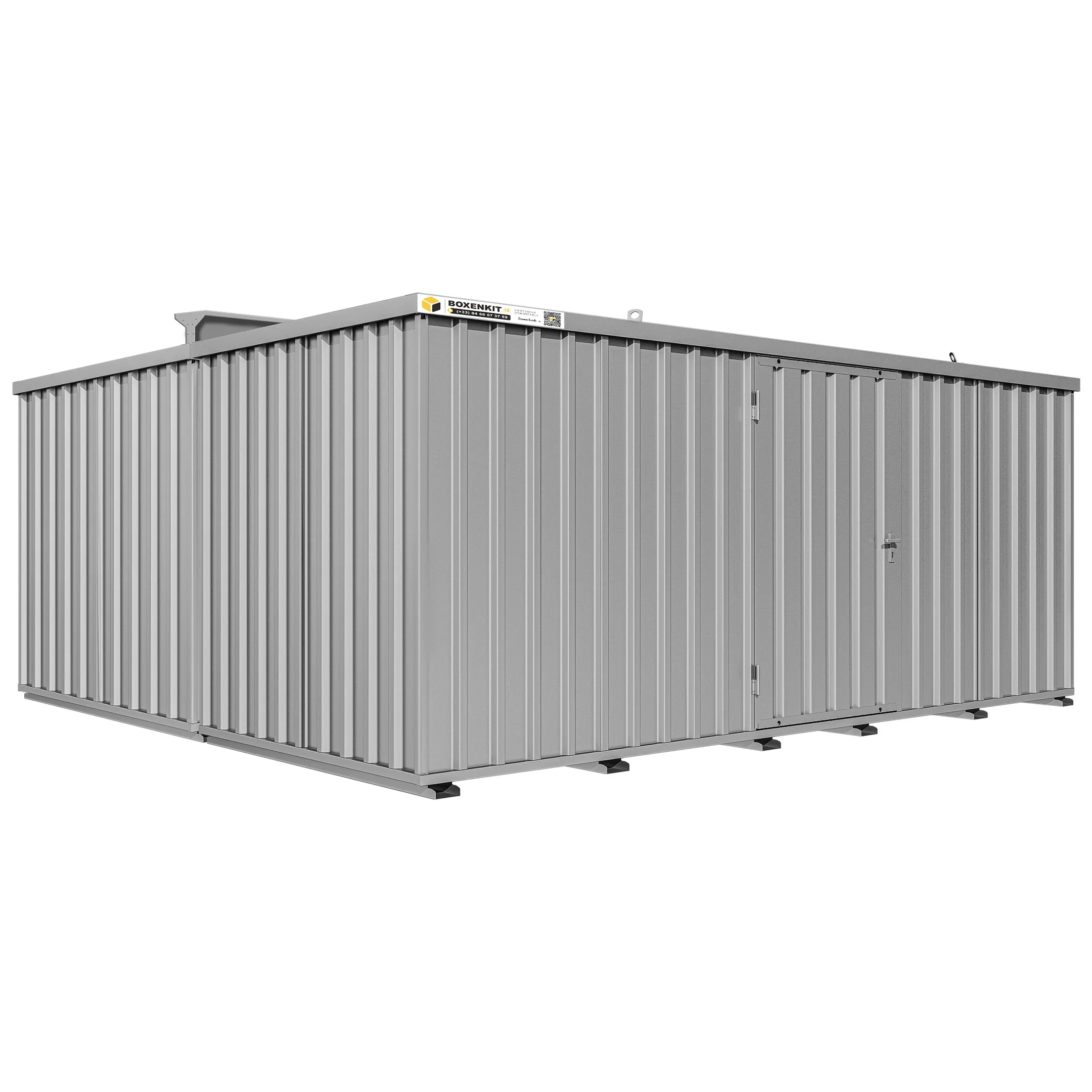 Conteneur combin&eacute; 5x4m