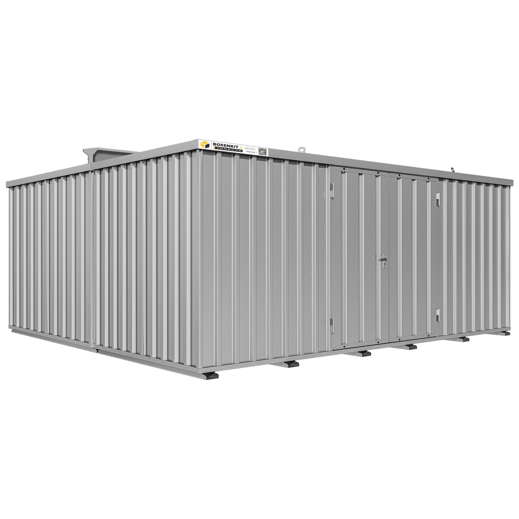 Container Combiné 5×4m Double Porte