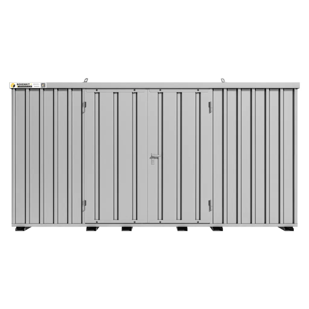 Container 2x4m Démontable Double Porte Grand Côté